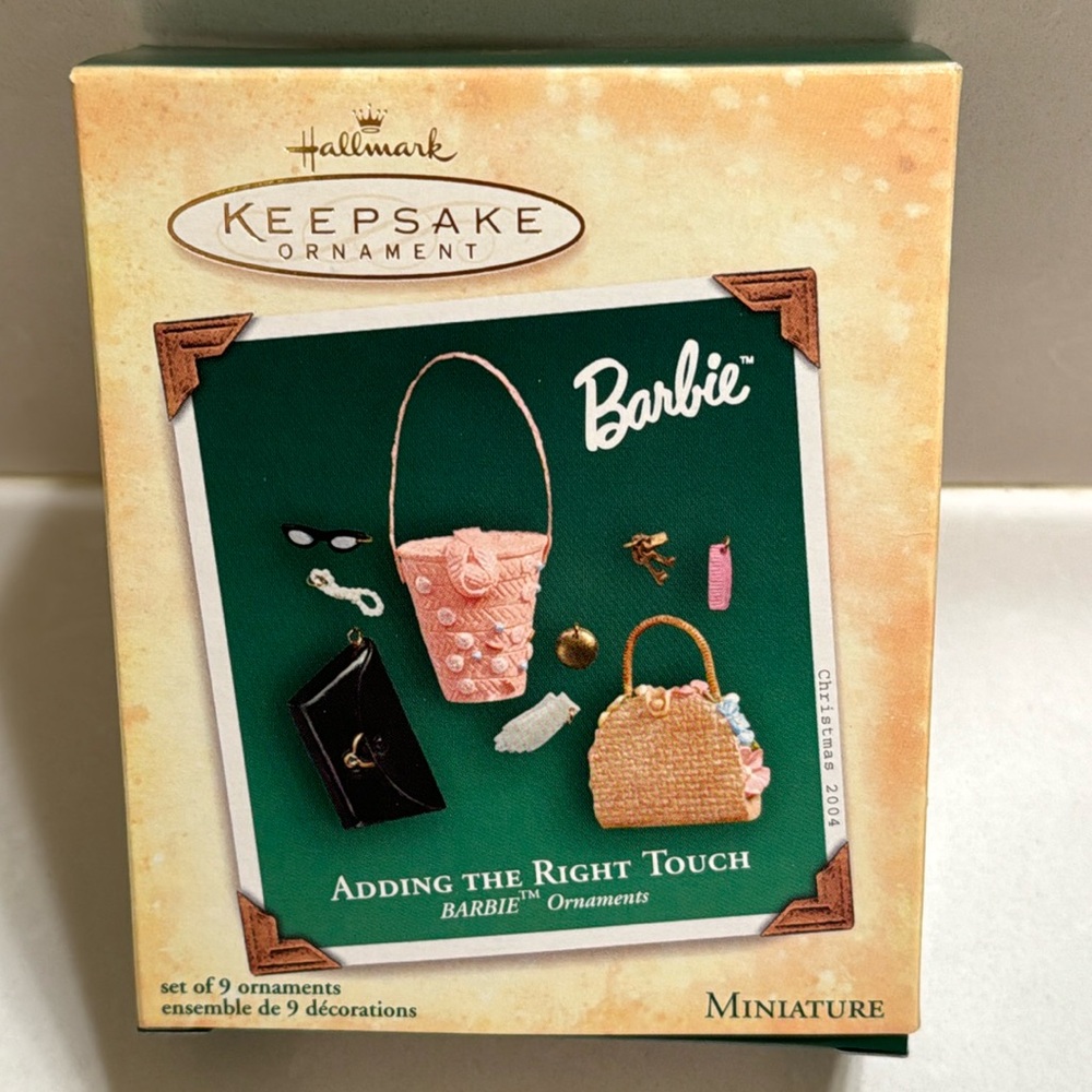 Adding the Right Touch Ornament from Hallmark 2004